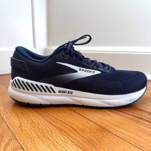 Brooks Beast GTS 24 Navy Blue Men’s Running Shoe No Insoles Size 12